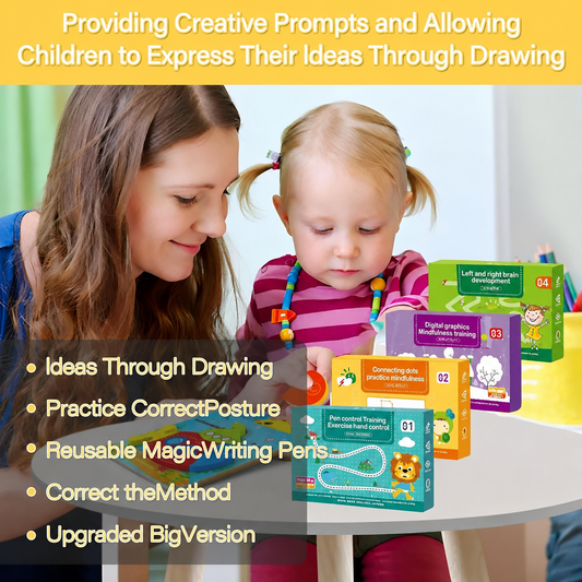 Special 64 Pages Reusable Tracing Line Book for Kids (Brain Games)