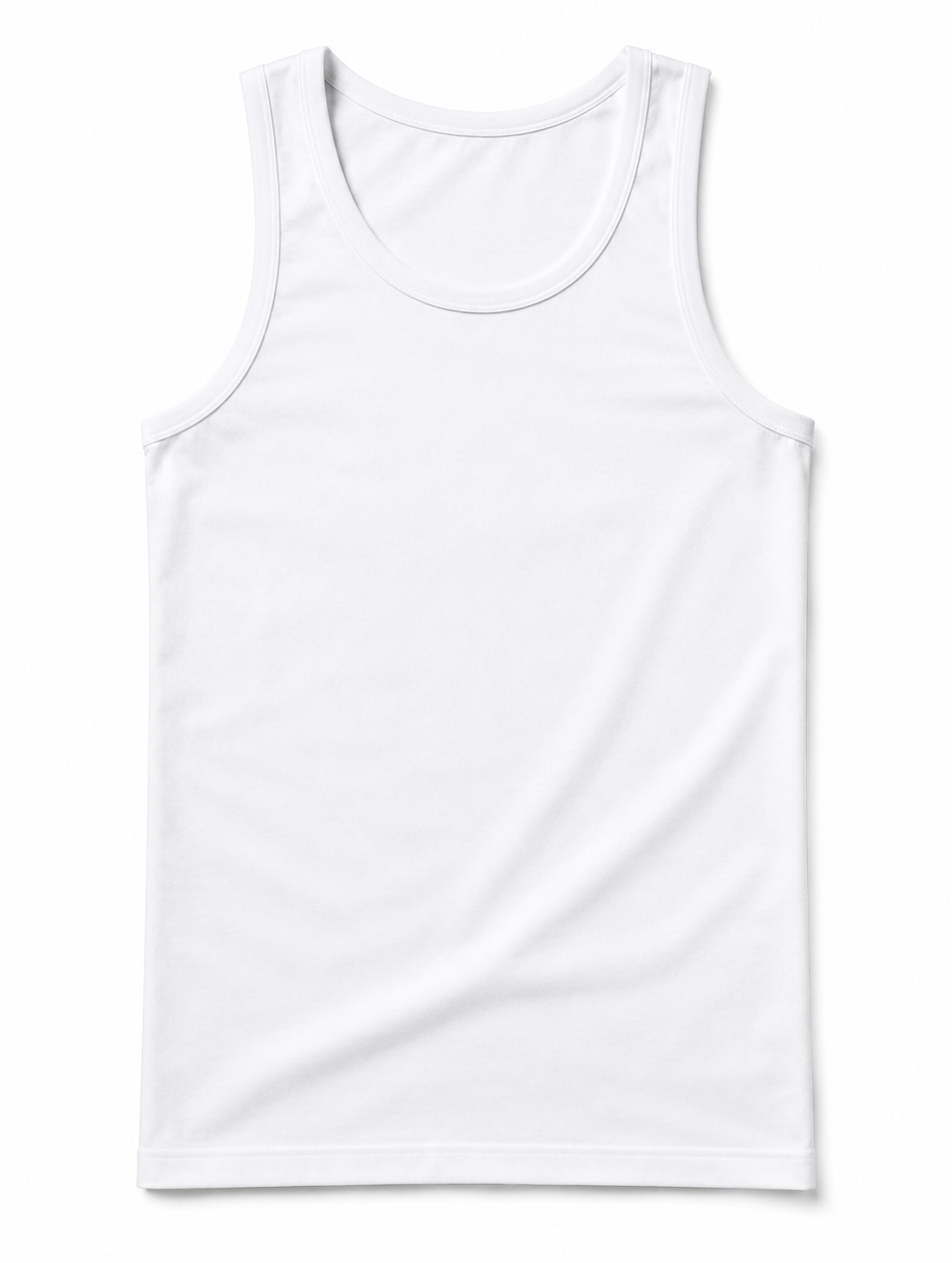 Premium Slim Fit Cotton Vest for Men | Soft & Breathable